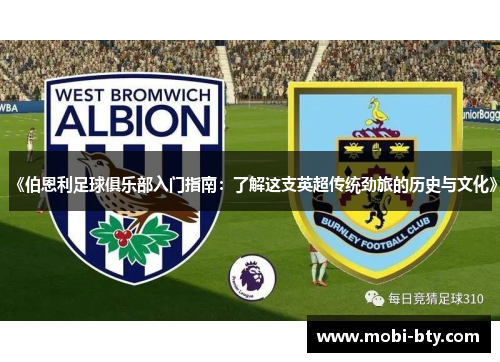 《伯恩利足球俱乐部入门指南：了解这支英超传统劲旅的历史与文化》